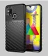 Samsung Galaxy M31 Twill Thunder Texture Back Cover Zwart afbeelding 3