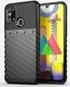 Samsung Galaxy M31 Twill Thunder Texture Back Cover Zwart afbeelding 1