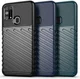 Samsung Galaxy M31 Twill Thunder Texture Back Cover Zwart afbeelding 4