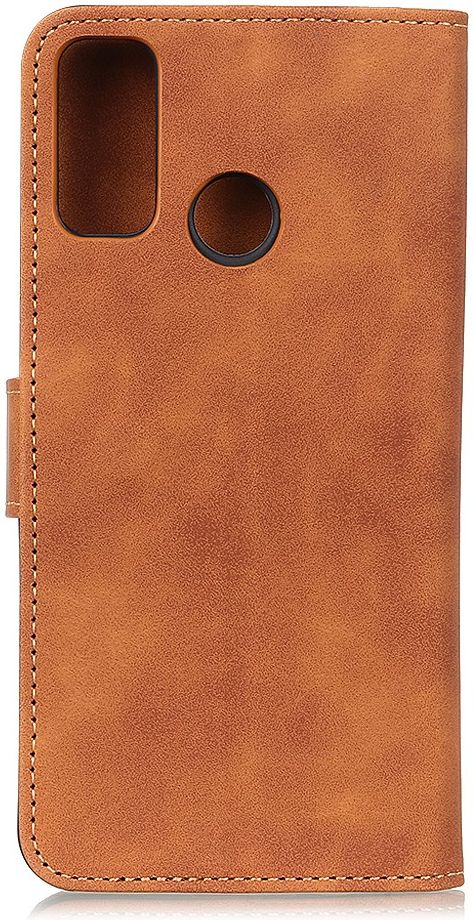 Samsung Galaxy M31 Hoesje Portemonnee Retro Splitleer Bruin afbeelding 2