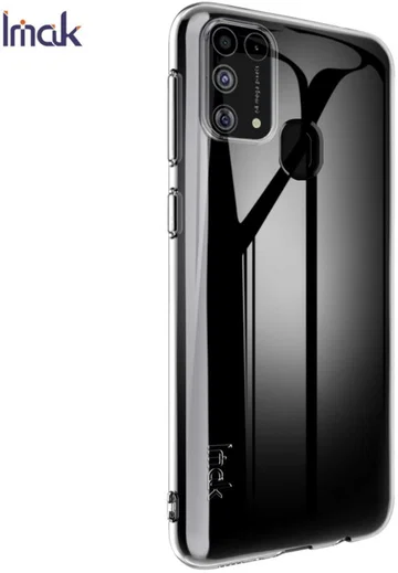 IMAK UX-5 Samsung Galaxy M31 Hoesje Flexibel en Dun TPU Transparant afbeelding 3