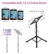 Tablet / iPad Statief met Tripod 7.9 - 12 Inch Met Opberg Tas afbeelding 4