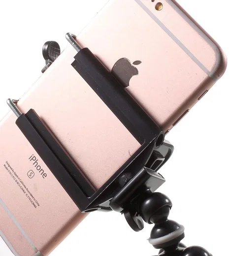 Flexibele Camera of Smartphone Tripod Zwart afbeelding 6