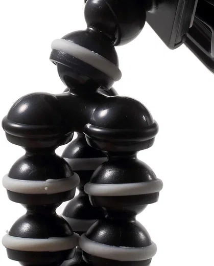 Flexibele Camera of Smartphone Tripod Zwart afbeelding 7