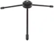 Multi-Functioneel Mini Metalen Tripod Stand Smartphone / Tablet Zwart afbeelding 4