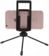 Multi-Functioneel Mini Metalen Tripod Stand Smartphone / Tablet Zwart afbeelding 9