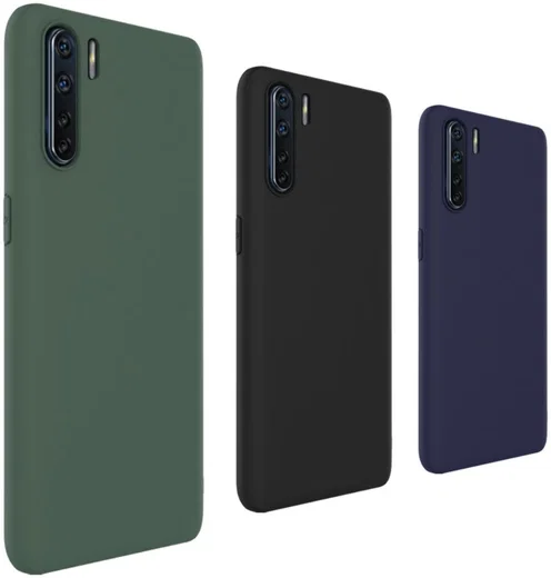 IMAK UC-1 Series Oppo A91 Hoesje Matte TPU Zwart afbeelding 7