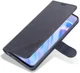 AZNS Oppo A91 Hoesje Wallet Book Case Kunst Leer Zwart afbeelding 1