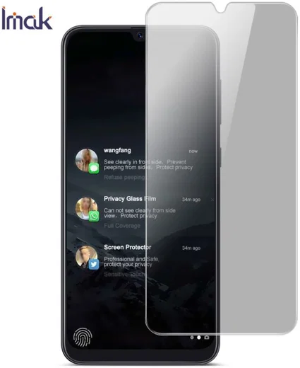 IMAK 3D Curved Samsung Galaxy M31 Screenprotector Tempered Glass afbeelding 4