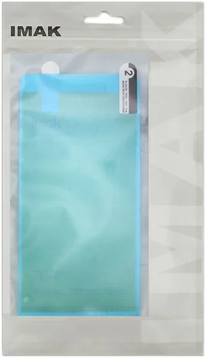 IMAK Oppo A91 Screenprotector Soft TPU Display Folie Clear afbeelding 5
