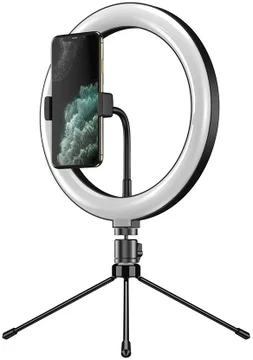 Universele Tripod Telefoonhouder Statief Smartphone Standaard Lamp