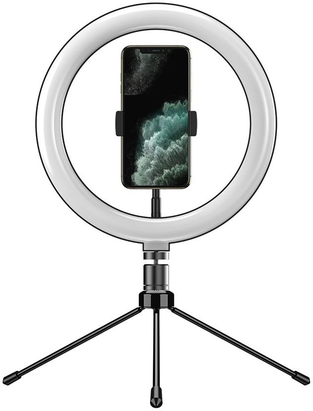 Universele Tripod Telefoonhouder Statief Smartphone Standaard Lamp afbeelding 4