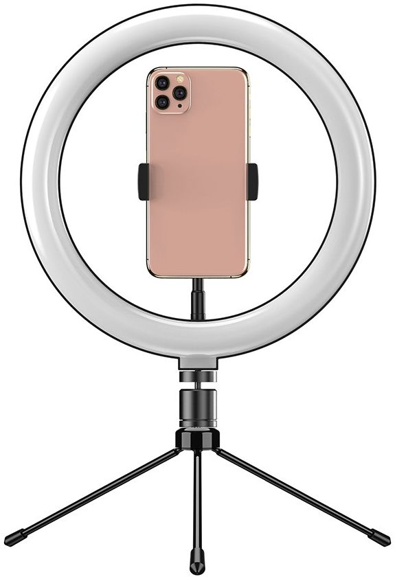 Universele Tripod Telefoonhouder Statief Smartphone Standaard Lamp afbeelding 9