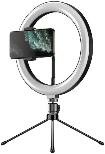 Universele Tripod Telefoonhouder Statief Smartphone Standaard Lamp afbeelding 5