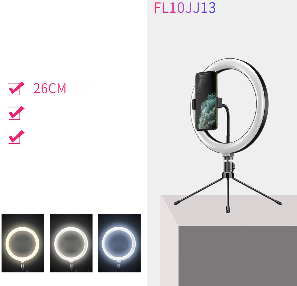 Universele Tripod Telefoonhouder Statief Smartphone Standaard Lamp afbeelding 10