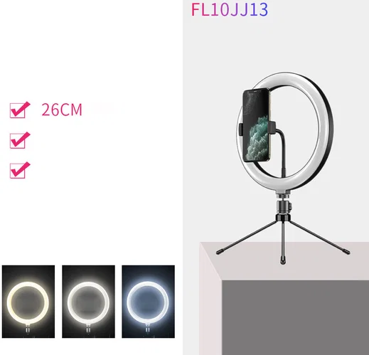 Universele Tripod Telefoonhouder Statief Smartphone Standaard Lamp afbeelding 10
