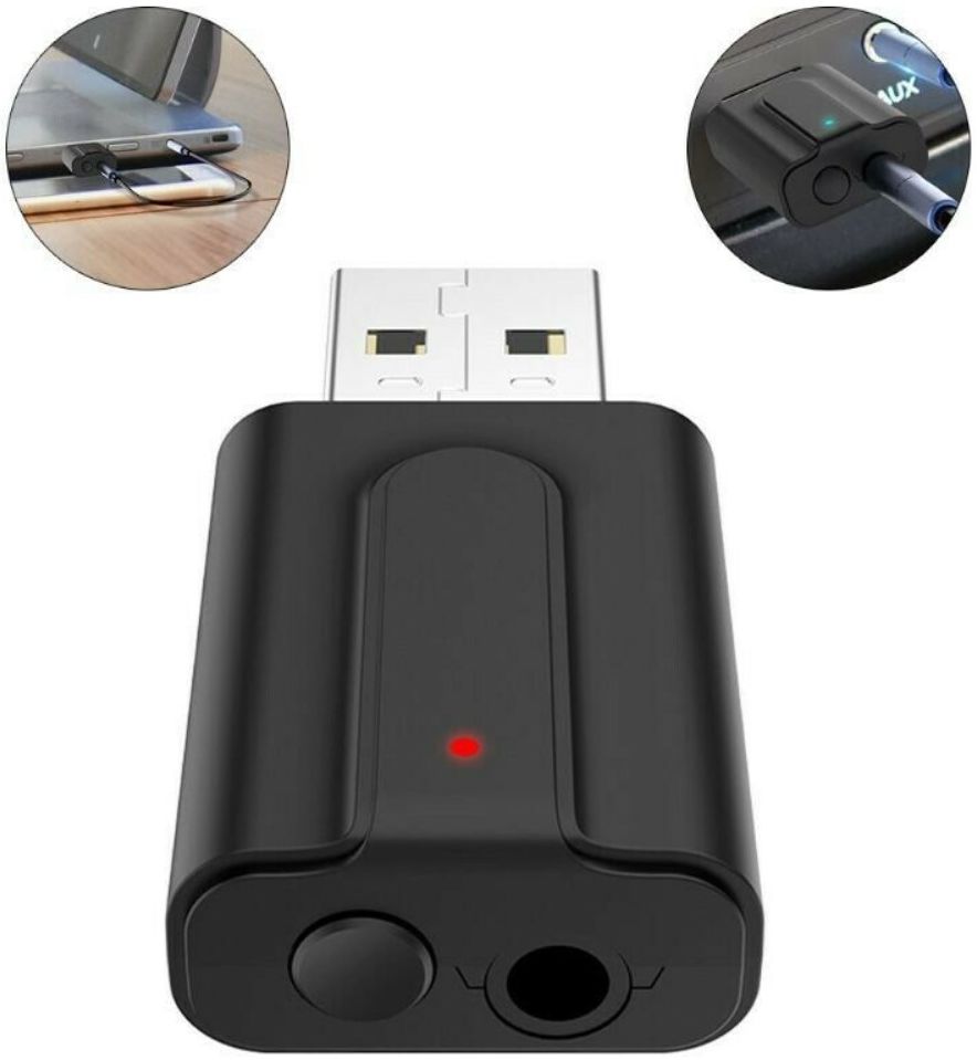 Wireless Bluetooth Adapter 2-in-1 Transmitter & Receiver 3.5mm Aux afbeelding 6