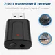 Wireless Bluetooth Adapter 2-in-1 Transmitter & Receiver 3.5mm Aux afbeelding 2