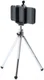 Universele Aluminium Tripod Houder Voor Smartphone / Camera Zilver afbeelding 1