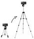 Universele Telefoon Statief Tripod Verstelbare Stand Met Handvat afbeelding 1