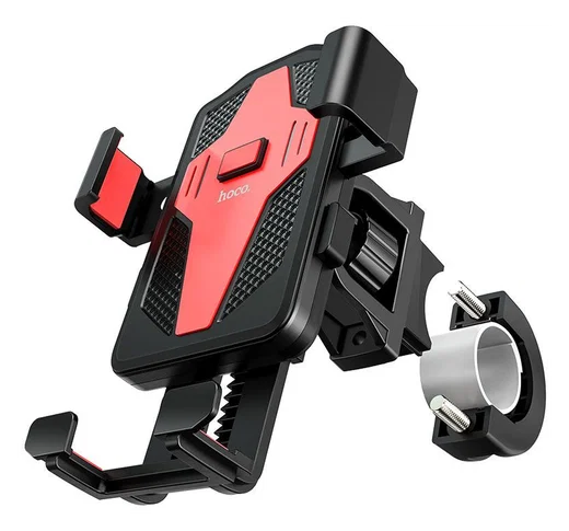 Hoco Flying One-Touch Universele Telefoonhouder Zwart/Rood afbeelding 3