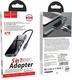 Hoco Easy Universele 5-in-1 USB-C Adapter / 3x USB / HDMI Zwart afbeelding 5