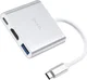 Hoco Easy Universele 3-in-1 USB / PD / HDMI Zilver afbeelding 1