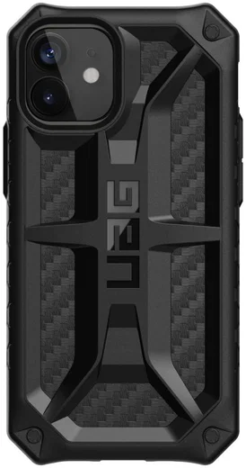 Urban Armor Gear Monarch Apple iPhone 12 Mini Hoesje Carbon Fiber afbeelding 1