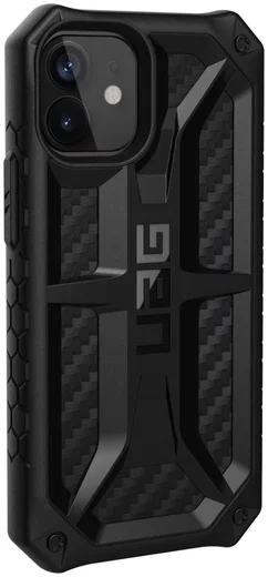 Urban Armor Gear Monarch Apple iPhone 12 Mini Hoesje Carbon Fiber afbeelding 5