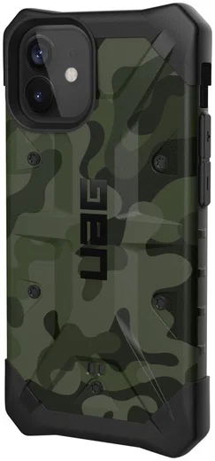 Urban Armor Gear Pathfinder Apple iPhone 12 Mini Hoesje Forest Camo afbeelding 3