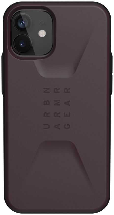 Urban Armor Gear Civilian Series Apple iPhone 12 Mini Hoesje Paars afbeelding 1