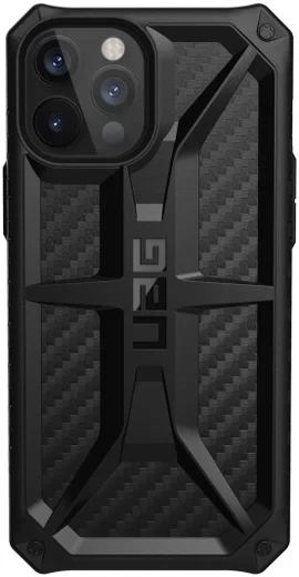 Urban Armor Gear Monarch Apple iPhone 12 Pro Max Hoesje Carbon Fiber afbeelding 1