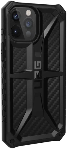 Urban Armor Gear Monarch Apple iPhone 12 Pro Max Hoesje Carbon Fiber afbeelding 3