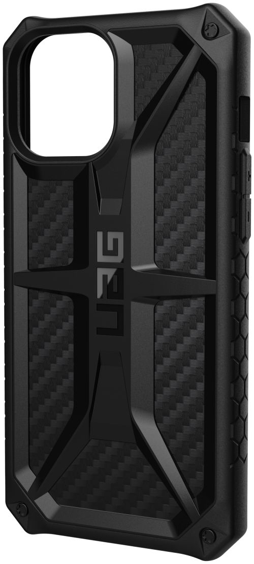 Urban Armor Gear Monarch Apple iPhone 12 Pro Max Hoesje Carbon Fiber afbeelding 4