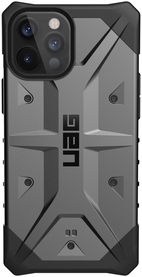 Urban Armor Gear Pathfinder iPhone 12 Pro Max Hoesje Zilver afbeelding 1