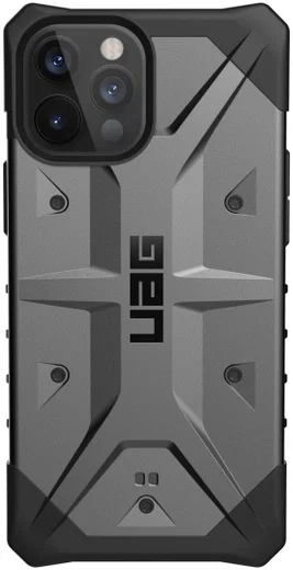 Urban Armor Gear Pathfinder iPhone 12 Pro Max Hoesje Zilver afbeelding 1