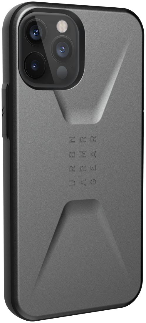 Urban Armor Gear Civilian Apple iPhone 12 Pro Max Hoesje Zilver afbeelding 5