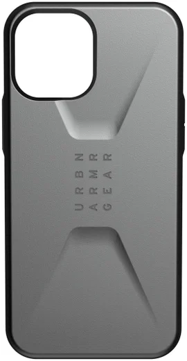 Urban Armor Gear Civilian Apple iPhone 12 Pro Max Hoesje Zilver afbeelding 7