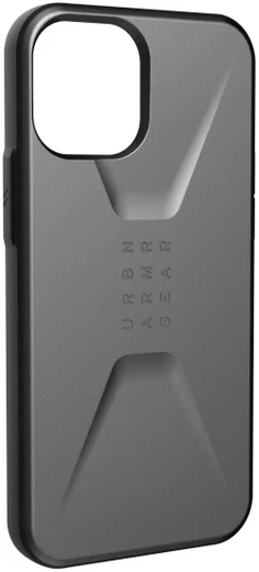 Urban Armor Gear Civilian Apple iPhone 12 Pro Max Hoesje Zilver afbeelding 8