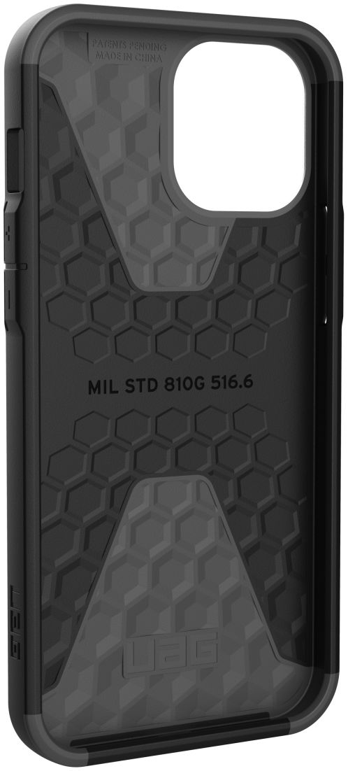 Urban Armor Gear Civilian Apple iPhone 12 Pro Max Hoesje Zilver afbeelding 9