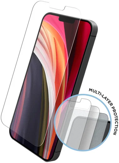 Eiger Apple iPhone 12 Mini Display Folie Screen Protector [2-Pack] afbeelding 2