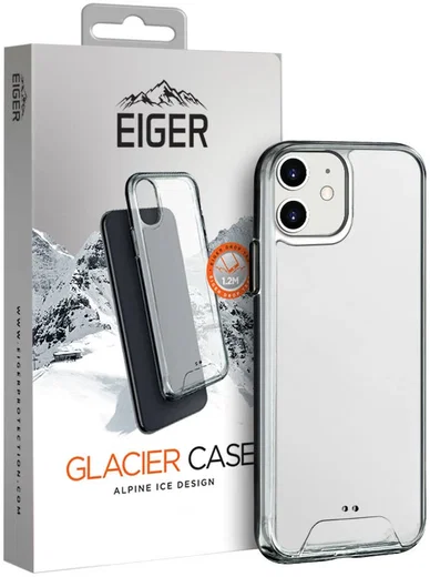 Eiger Glacier Series Apple iPhone 12 / 12 Pro Hoesje Transparant afbeelding 1
