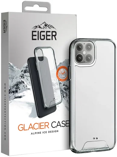 Eiger Glacier Series Apple iPhone 12 Pro Max Hoesje Transparant afbeelding 1