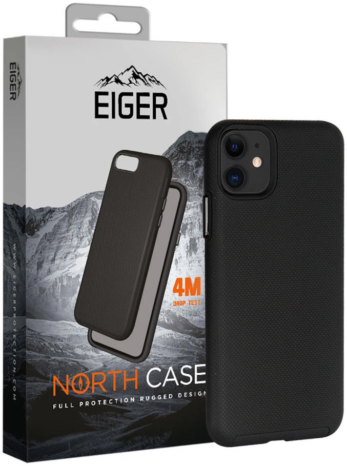Eiger North Series Apple iPhone 12 Mini Hoesje Zwart afbeelding 1