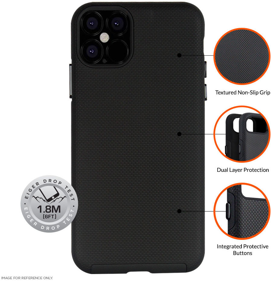 Eiger North Series Apple iPhone 12 Pro Max Hoesje Zwart afbeelding 4