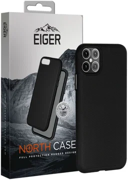 Eiger North Series Apple iPhone 12 Pro Max Hoesje Zwart