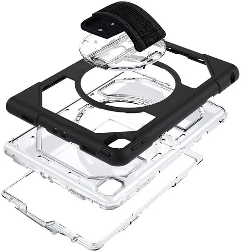 Eiger Peak 2000m Apple iPad Pro 11 (2018) Hoes Transparant afbeelding 1