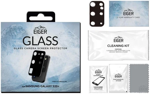 Eiger Samsung Galaxy S20 Plus Camera Protector Tempered Glass 2.5D afbeelding 5