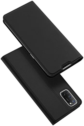 Dux Ducis Skin Pro Series Oppo A52/A72 Book Case Hoesje Zwart afbeelding 1