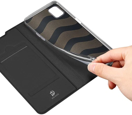 Dux Ducis Skin Pro Series Oppo A52/A72 Book Case Hoesje Zwart afbeelding 9